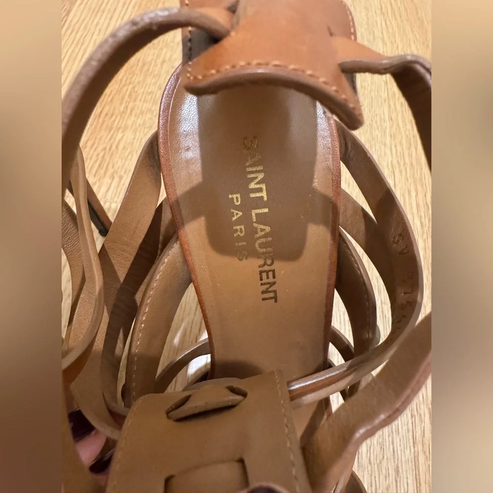 Yves Saint Laurent studded caged-front sandal - Size 39 - Picture 4 of 6